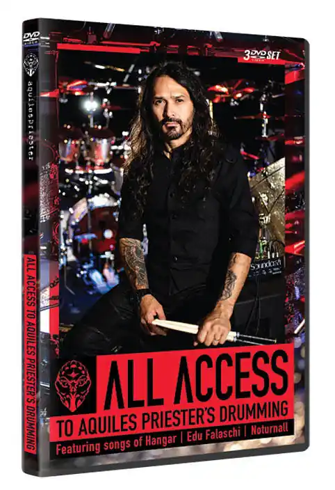 Hal Leonard All Access to Aquiles Priester‘s Drumming - 3-DVD Set Promotion