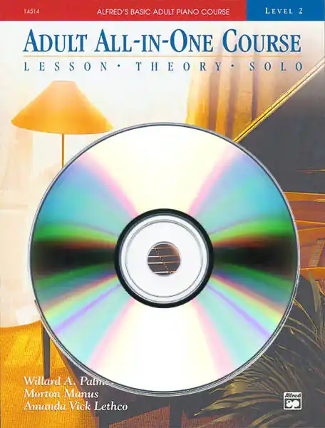 Alfred Publishing Alfred‘s Basic Adult All-in-One Course, Book 2 - Palmer/Manus/Lethco - Piano - CD Only Commander Maintenant