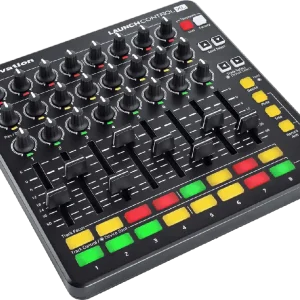 Novation LAUNCH-CONTROL-XL-B 24 POTS, 8 FADERS, 16 PADS Authentique
