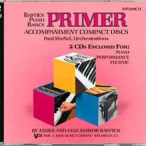 Vente Directe Kjos Music Bastien Piano Basics Accompaniment CDs - Primer Level Complete - Bastien - 2 CDs