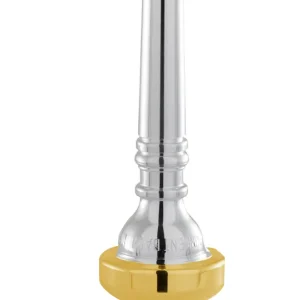 Bach Classic Flugelhorn Mouthpiece - 10 1/2C, Gold-Plated Rim Retour Gratuit