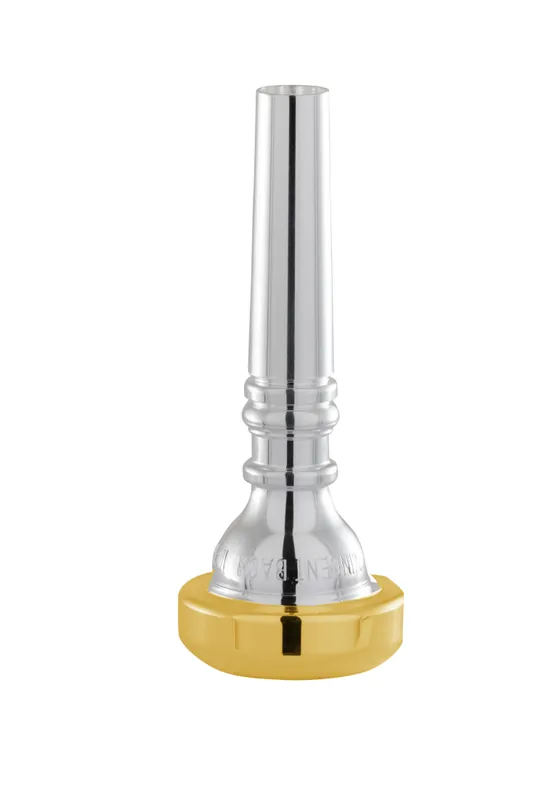 Bach Classic Flugelhorn Mouthpiece - 10 1/2C, Gold-Plated Rim Retour Gratuit