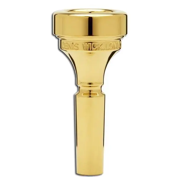 Offre Limitée Denis Wick 5EFL gold-plated Flugel Horn Mouthpiece