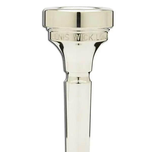 Denis Wick 4AM Silver-plated Euphonium Mouthpiece - Pre1974 B&H/Willson Certifié