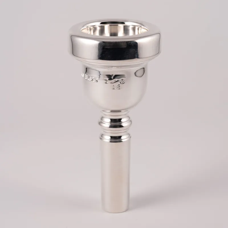 Greg Black Mouthpieces Silver-Plated Bass Trombone Mouthpiece - 1 7/16G Soldes