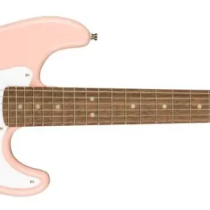 Marque Squier Mini Strat Electric Guitar w/Laurel Fingerboard - Shell Pink