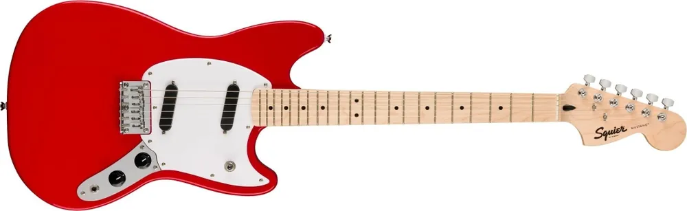 Marque Squier Sonic Mustang, Maple Fingerboard - Torino Red