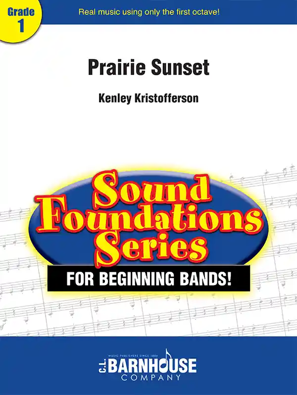 Expédié Aujourd'hui C.L. Barnhouse Prairie Sunset - Kristofferson - Concert Band - Gr. 1