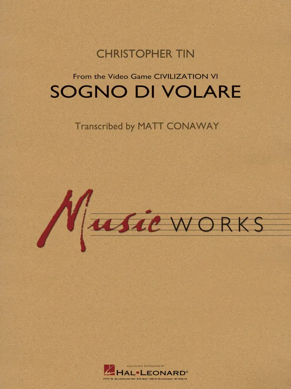 Prix Promo Hal Leonard Sogno di Volare - Tin/Conaway - Concert Band - Gr. 4
