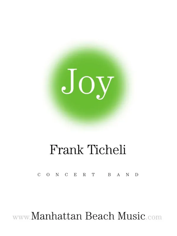 Manhattan Beach Music Joy - Ticheli - Concert Band - Gr. 2 Soldes