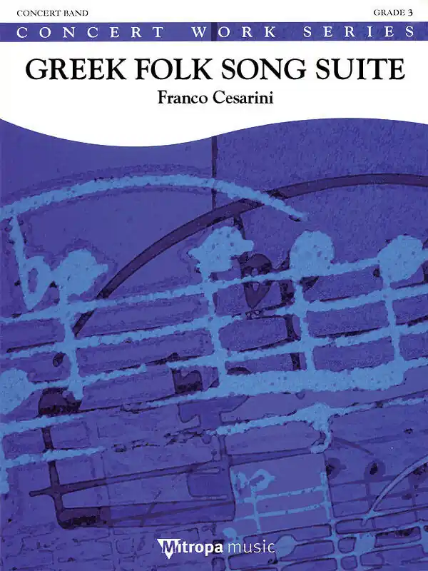 Produit De Marque Hal Leonard Greek Folk Song Suite - Cesarini - Concert Band - Gr. 3