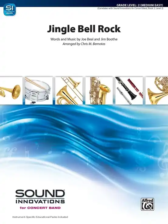 Alfred Publishing Jingle Bell Rock - Beal/Boothe/Bernotas - Concert Band - Gr. 2 Prix Choc