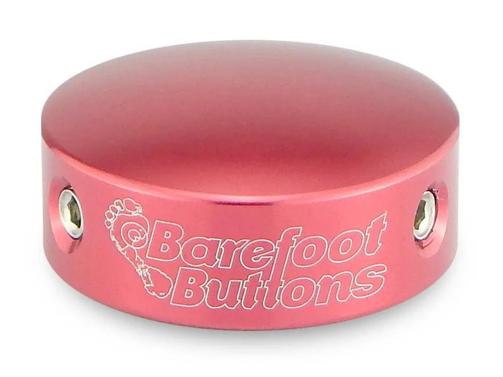 Promotion Barefoot Buttons V1 Standard Replacement Footswitch Button - Red