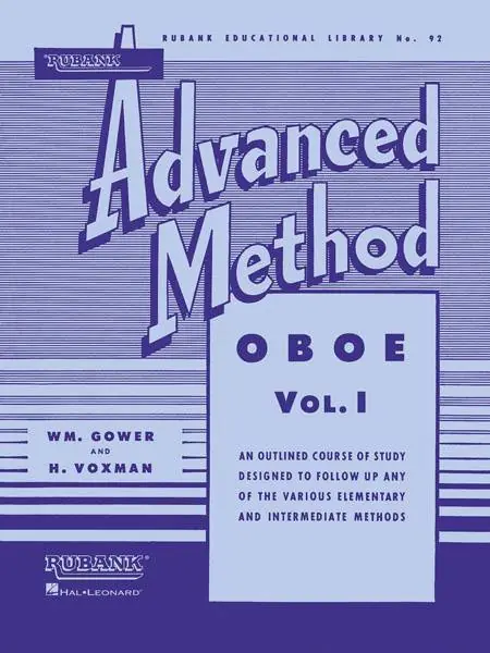 Petit Prix Rubank Publications Rubank Advanced Method - Oboe Vol. 1