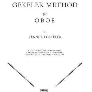 Offre Exclusive Belwin Gekeler Method for Oboe, Book II