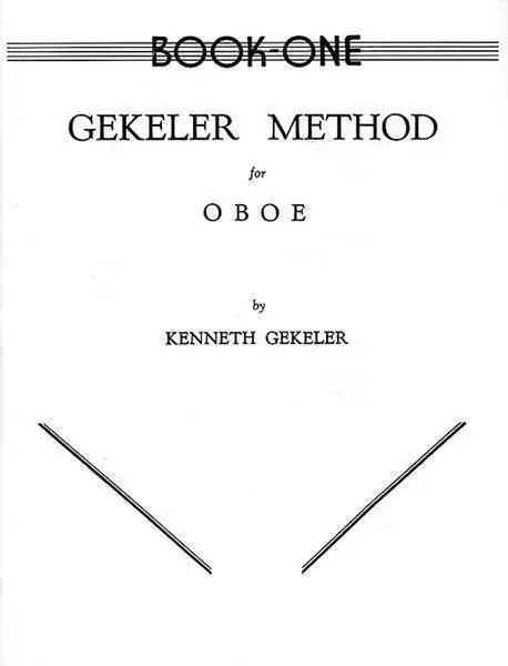Dernière Chance Belwin Gekeler Method for Oboe, Book I
