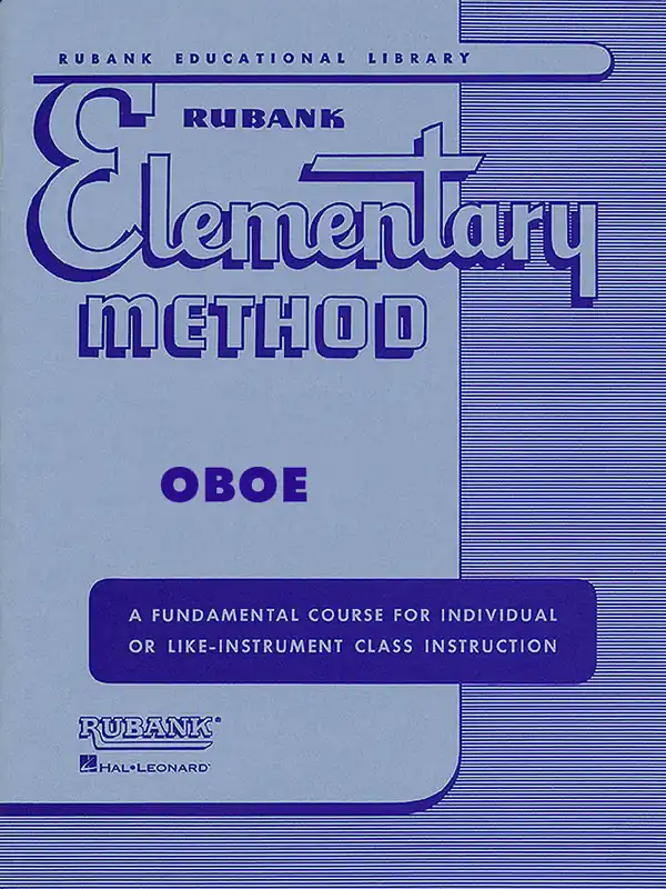 Rubank Publications Rubank Elementary Method - Hovey - Oboe - Book Paiement Sécurisé