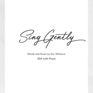 Marque Shadow Water Music Sing Gently - Whitacre - SSA