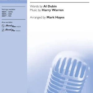 Expédié Aujourd'hui Alfred Publishing I Only Have Eyes for You - Dubin/Warren/Hayes - SAB
