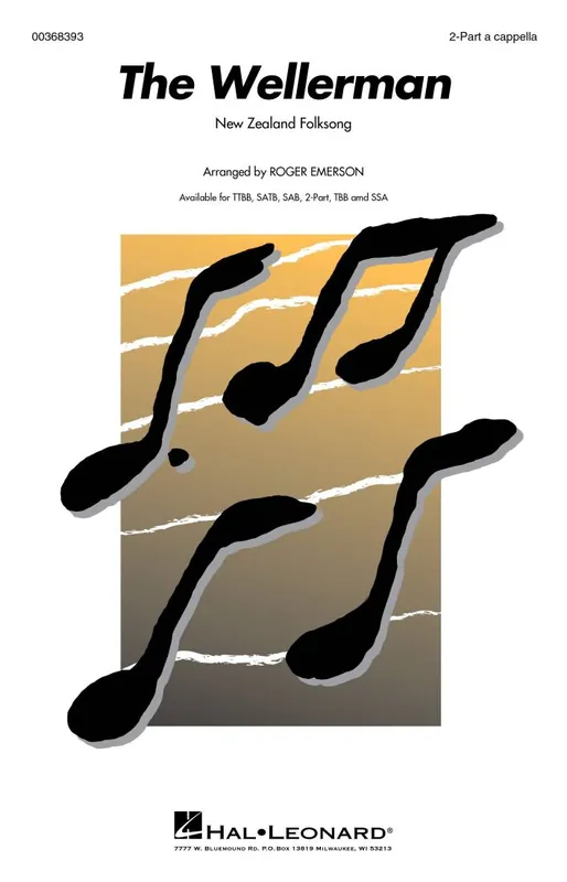 Hal Leonard The Wellerman (New Zealand Folksong) - Emerson - 2pt Affaire À Saisir