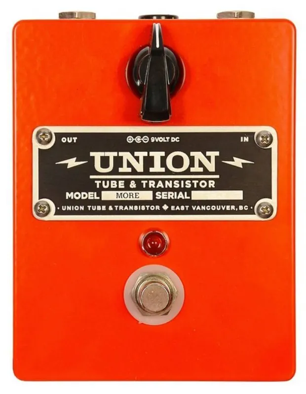 Nouvelle Collection Union Tube & Transistor More Clean Gain Pedal - Deluxe