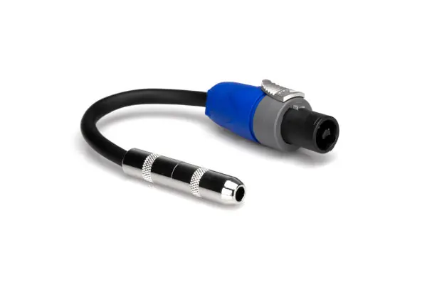 Hosa 1/4‘‘ TS to Neutrik speakON Speaker Adapter, 16 Gauge - 6‘‘ Vente Flash