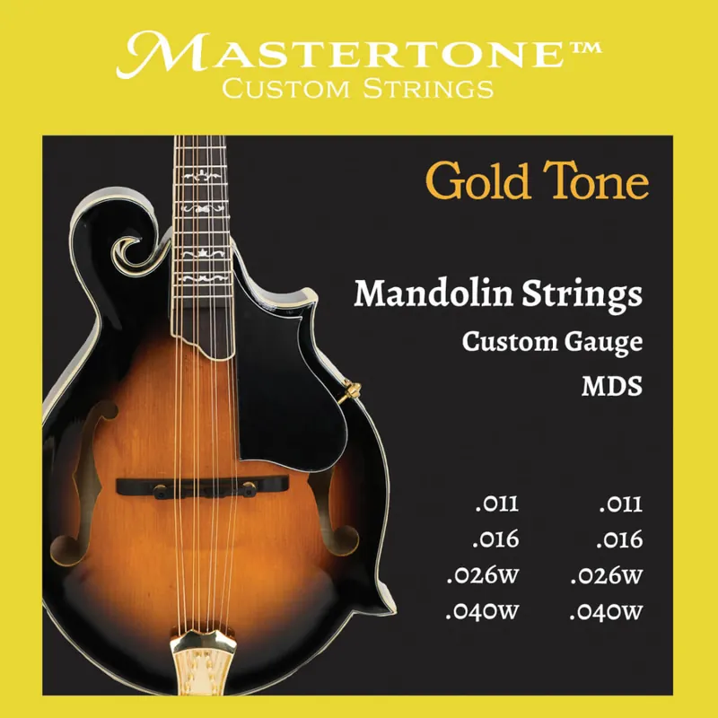 Marque Gold Tone MDS Mandolin Strings - Custom Gauge