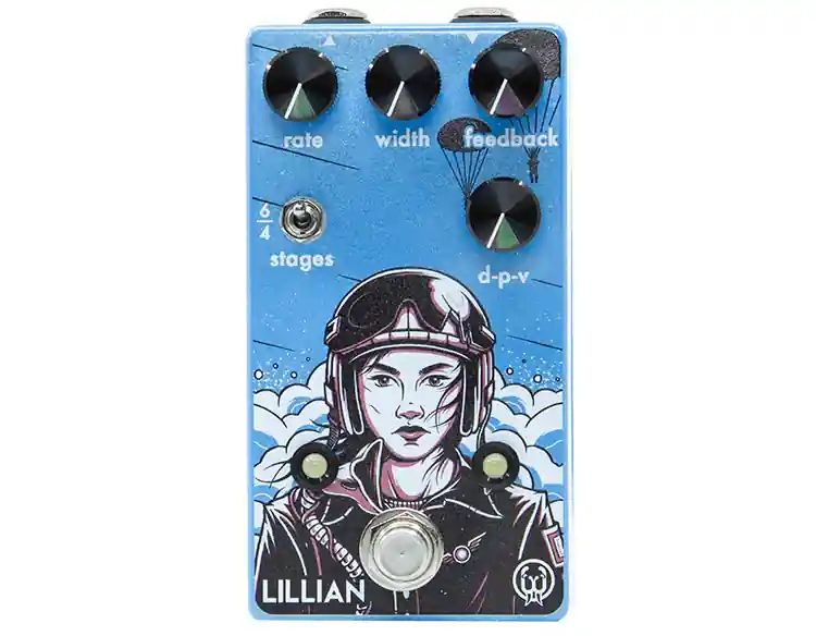 Walrus Audio Lillian Analog Phaser Pedal Expédié Aujourd'hui