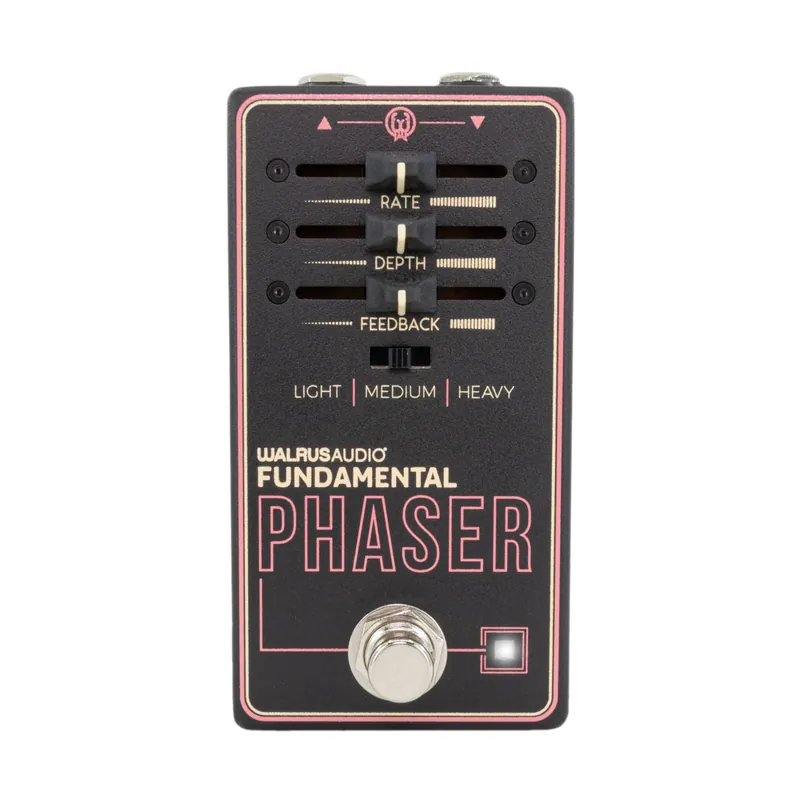 Walrus Audio Fundamental Series Phaser Pedal Usine Directe