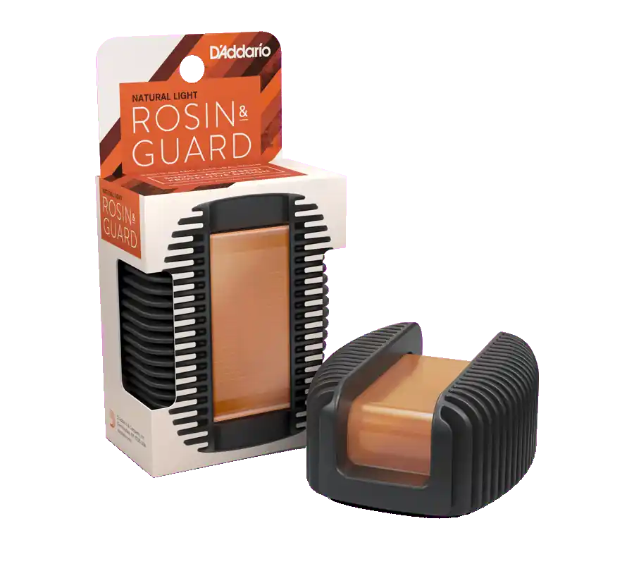 D‘Addario Rosin Guard with Natural Light Rosin Produit De Marque