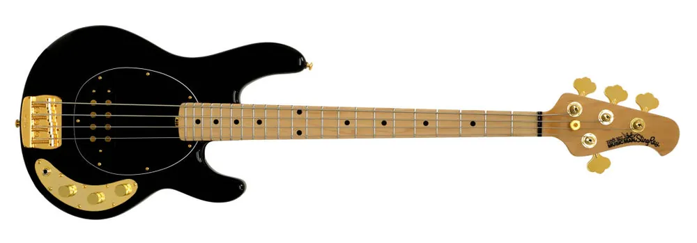 Bon Marché Ernie Ball Music Man Short Scale StingRay Electric Bass with Case - Jackpot