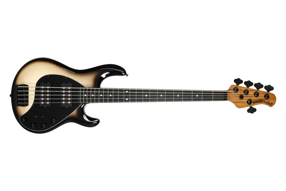 Prix Choc Ernie Ball Music Man StingRay5 Special 5 HH 5-String Electric Bass with Case - Brulee
