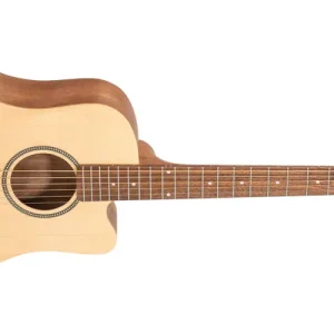 Acheter En Ligne Gold Tone Acoustic-Electric Micro-Guitar with Gig Bag