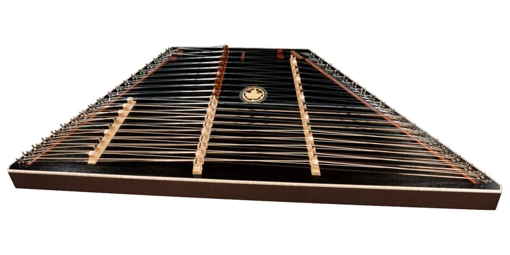 Dusty Strings D650 Chromatic Hammered Dulcimer Outfit with Black Soundboard Achetez Aujourd'hui