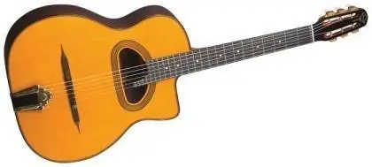 Marque Gitane Guitars Maccaferri-Style Spruce/Rosewood D-Hole Jazz Guitar