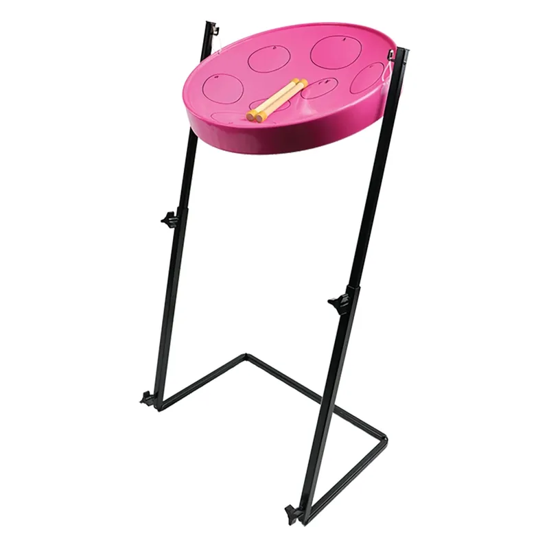 Quantité Limitée Panyard Jumbie Jam Steel Drum Kit with Z-Floor Stand - Pink