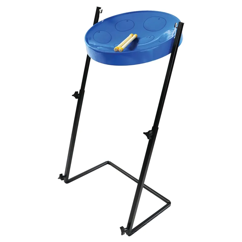 Retour Gratuit Panyard Jumbie Jam Steel Drum Kit with Z-Floor Stand - Blue