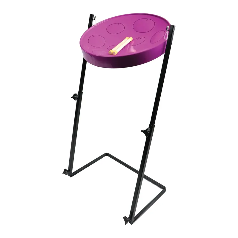 Expédié Aujourd'hui Panyard Jumbie Jam Steel Drum Kit with Z-Floor Stand - Purple