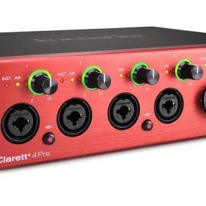 Achetez Aujourd'hui Focusrite Clarett+ 4Pre 18-In/8-Out USB Audio Interface