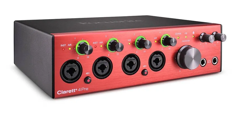 Achetez Aujourd'hui Focusrite Clarett+ 4Pre 18-In/8-Out USB Audio Interface