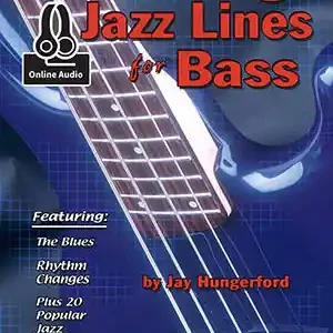 Populaire Mel Bay Walking Jazz Lines for Bass - Hungerford - Bass Guitar - Book/Audio Online