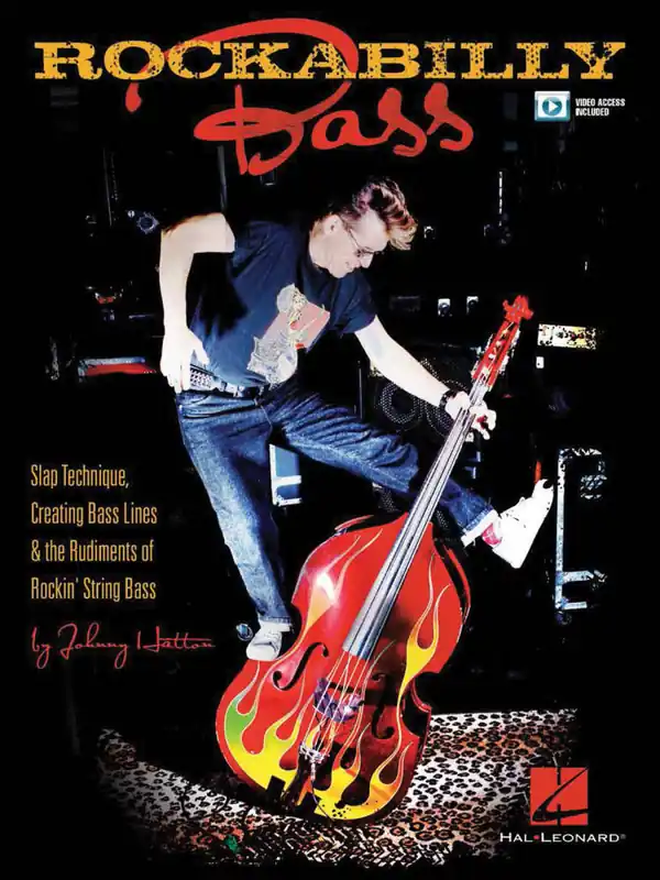 Hal Leonard Rockabilly Bass - Hatton - Book/Video Online Top Vente