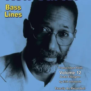 Expédition Rapide Aebersold Ron Carter Bass Lines - Volume 12
