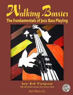 Sher Music Walking Bassics The Fundamentals of Jazz Bass Playing - Fuqua - Double Bass - Book/Audio Online Nouvel Arrivage