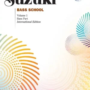 Produit De Marque Summy-Birchard Suzuki Bass School, Volume 1 (International Edition) - Double Bass - Book/CD