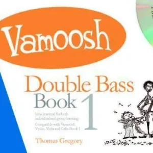 Vamoosh Music Vamoosh Double Bass Bk.1 - Gregory - Book/CD Retour Gratuit
