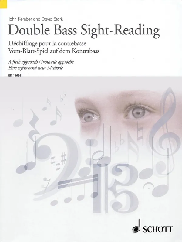 Schott Double Bass Sight-Reading A Fresh Approach - Kember/Stark - Double Bass - Book Meilleur Prix