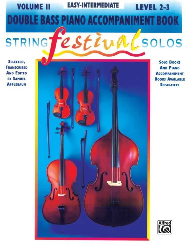 Belwin String Festival Solos, Volume II Expédié Aujourd'hui