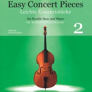 Haute Qualité Schott Easy Concert Pieces, Volume 2 - Mohrs - Double Bass/Piano - Book/CD