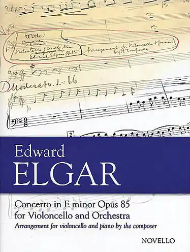 Novello & Company Concerto in E Minor, Op. 85 - Elgar/Pickard - Cello/Piano - Sheet Music Promotion Saisonnière